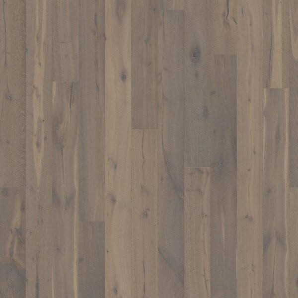 Close up of Kahrs Oak Sture Prefinished Hardwood.