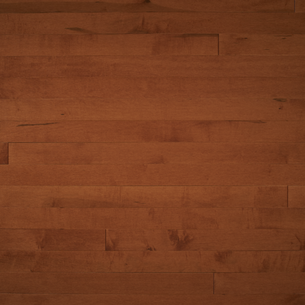 Close up of Appalachian Cinnamon Hard Maple Excel Prefinished Hardwood.