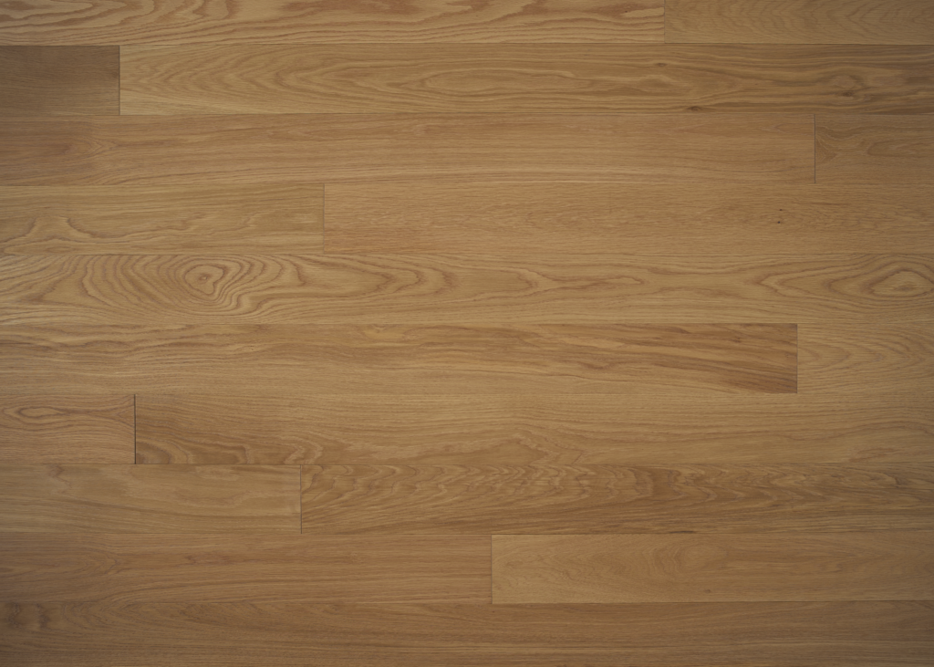 Close up of Appalachian Cotton White Oak Excel Prefinished Hardwood.