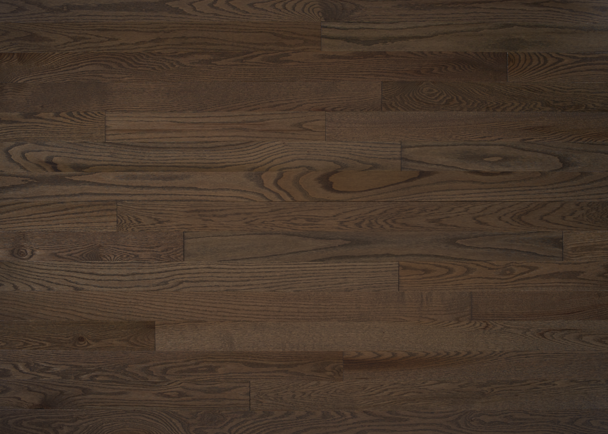 Close up of Appalachian Latte Red Oak Excel Prefinished Hardwood.