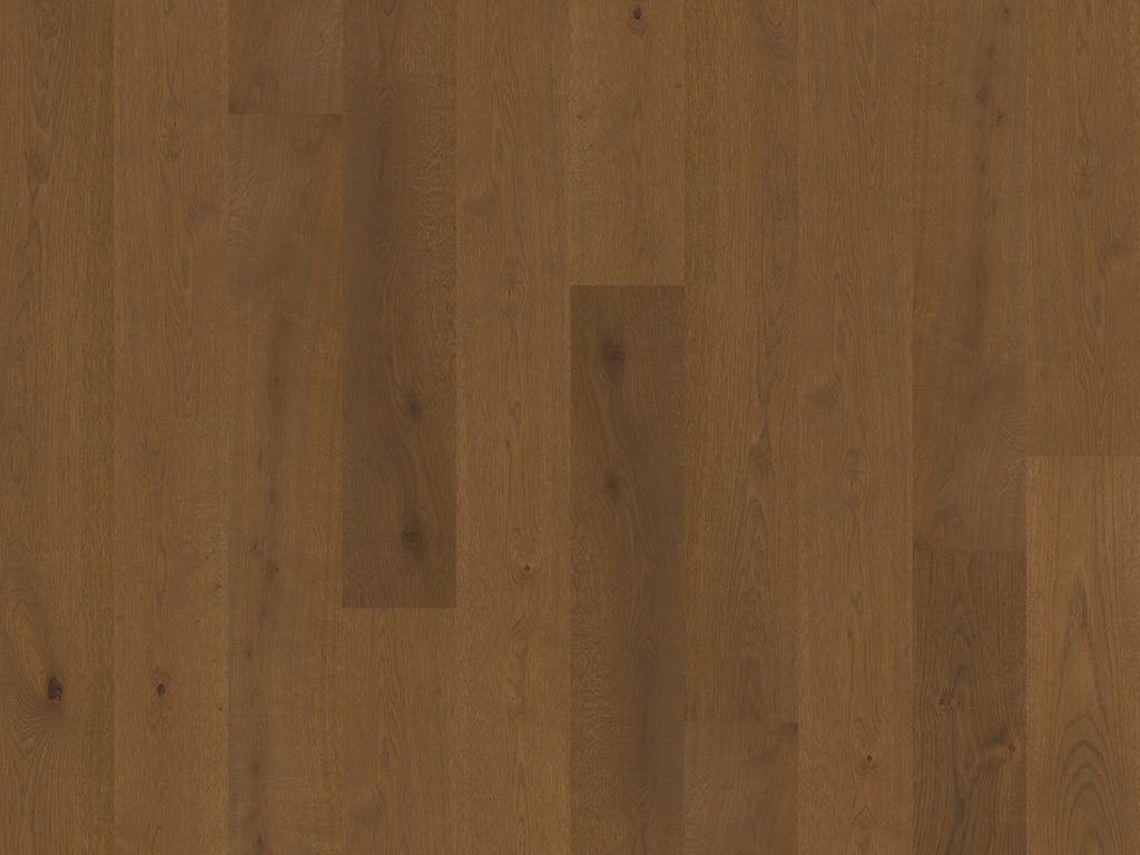 Close up of DuChateau Bois Fume Chateau Prefinished Hardwood.