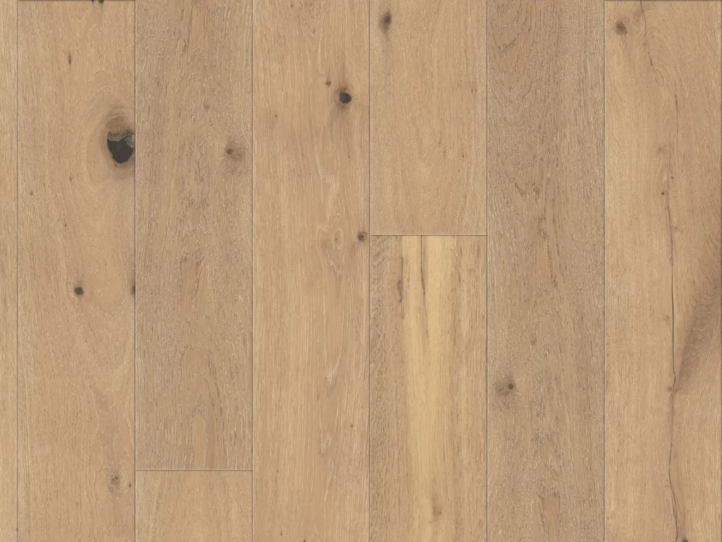 Close up of DuChateau Danube Prefinished Hardwood.