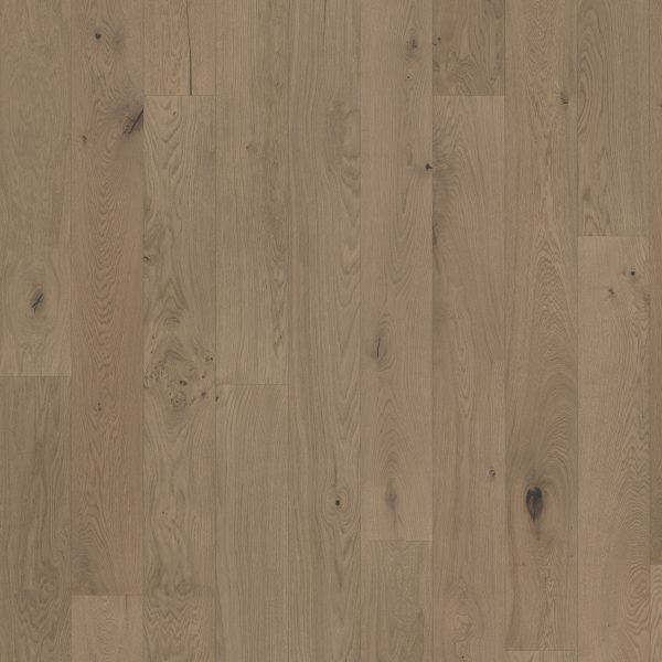 Close up of Kahrs Frozen Hazelnut Plank Prefinished Hardwood.