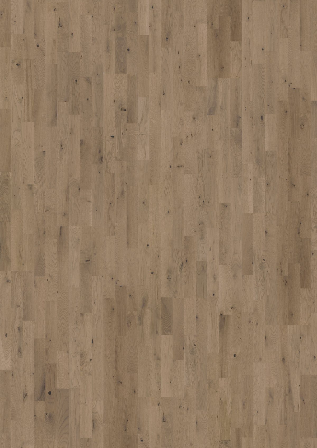 Close up of Kahrs Frozen Hazelnut Strip Prefinished Hardwood.