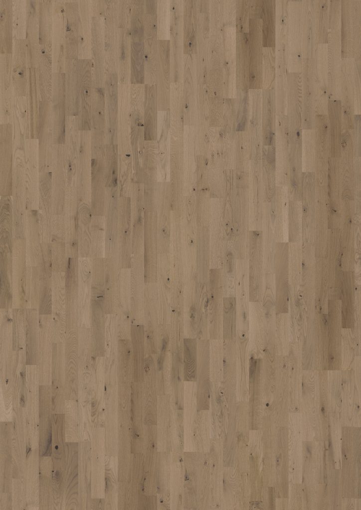 Close up of Kahrs Frozen Hazelnut Strip Prefinished Hardwood.