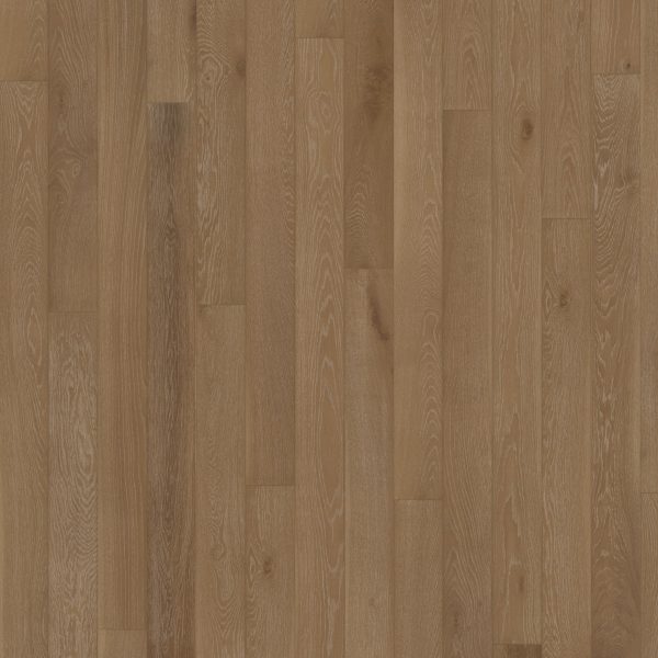 Close up of Kahrs Oak Henna Prefinished Hardwood.