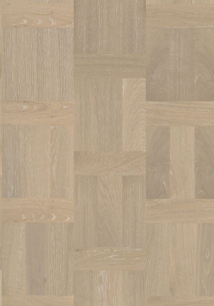 Close up of Kahrs Oak Palazzo Bianco Prefinished Hardwood.