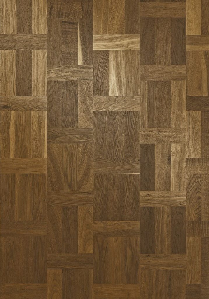 Close up of Kahrs Oak Palazzo Fumo Prefinished Hardwood.