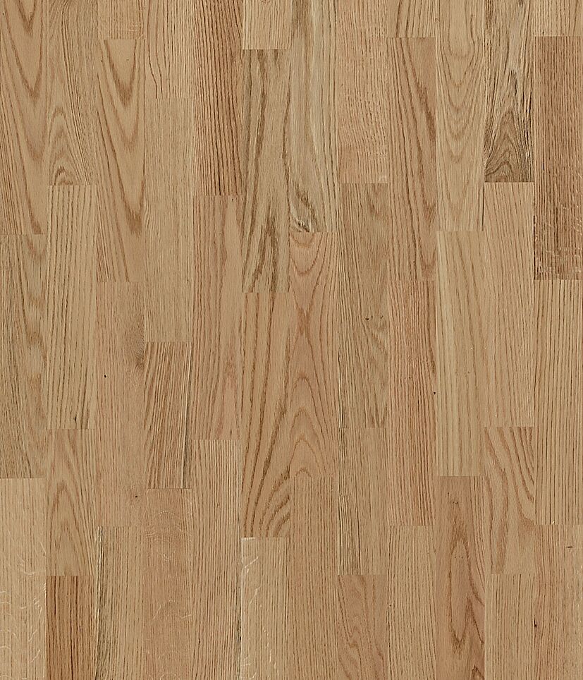 Close up of Kahrs Red Oak Nature Prefinished Hardwood.