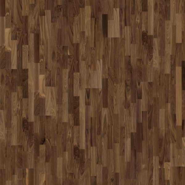 Close up of Kahrs Walnut Montreal Prefinished Hardwood.