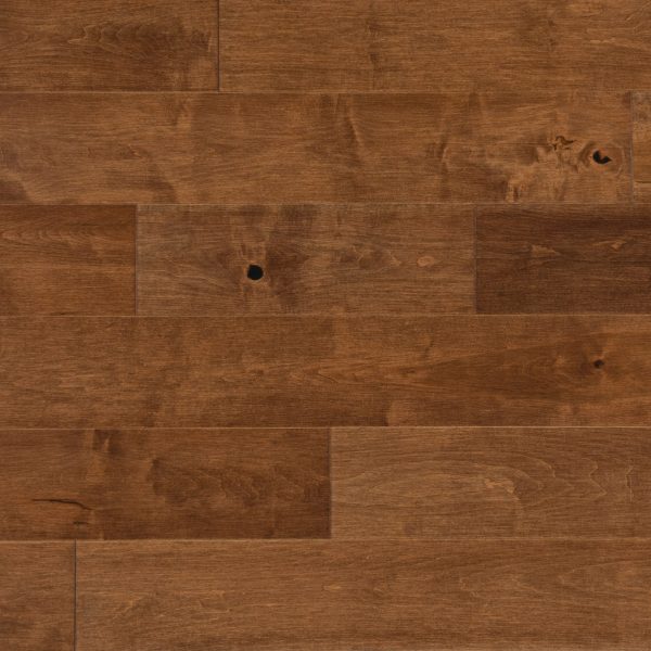 Close up of Mirage Maple Praline Character Smooth Prefinished Hardwood.