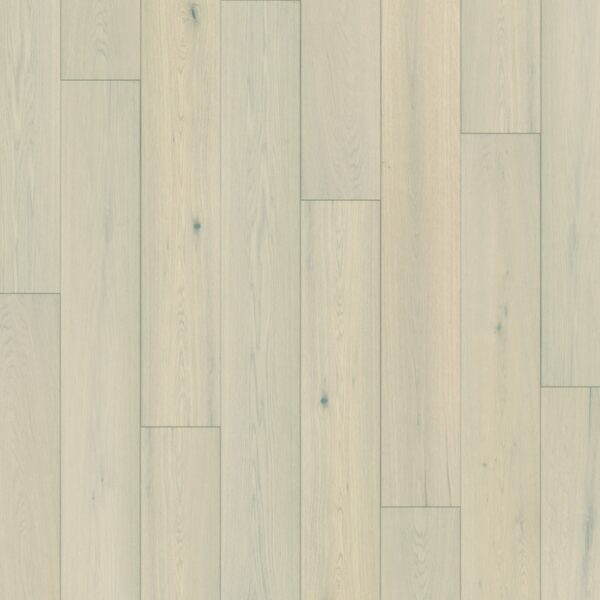 Close up of DuChateau White Oiled Prefinished Hardwood.