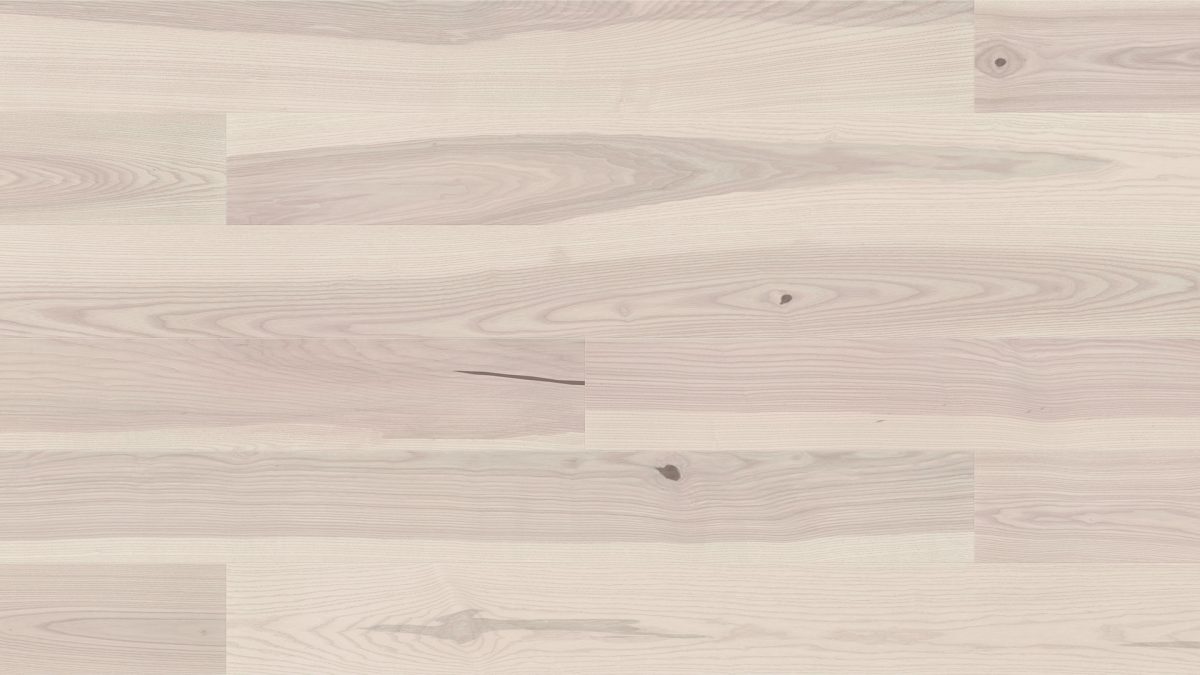 Close up of Barlinek Ash Limone 1 Prefinished Hardwood.