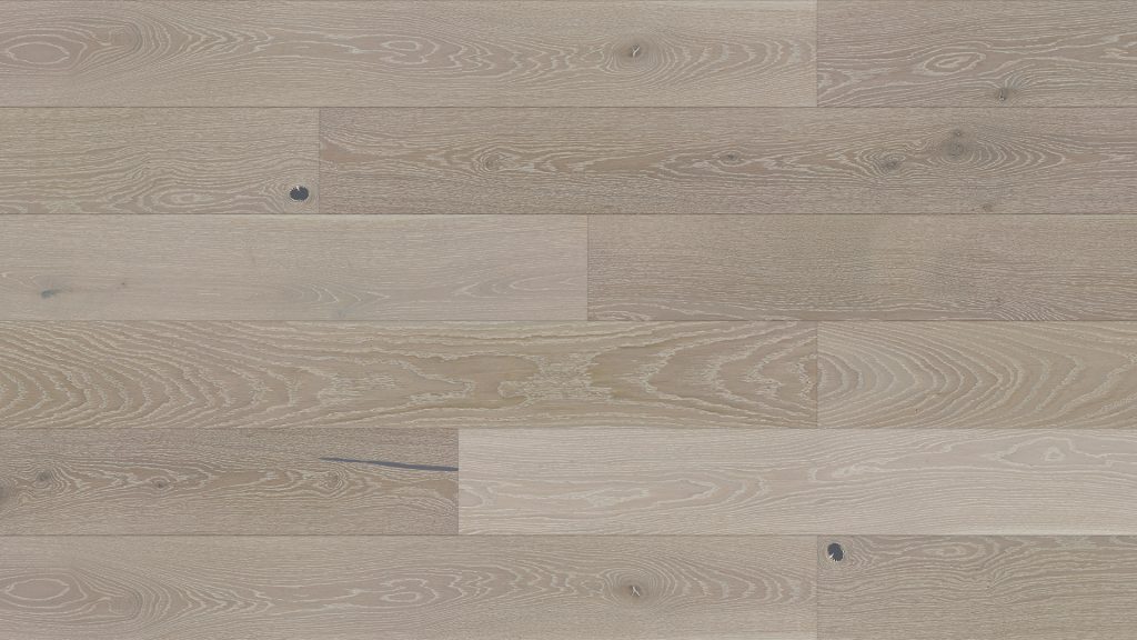 Close up of Barlinek Oak Orzo Prefinished Hardwood.