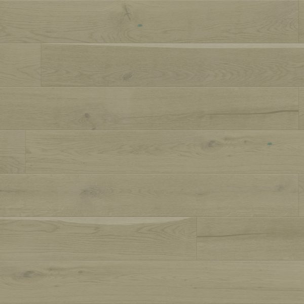 Close up of Barlinek Oak Tahini Prefinished Hardwood.